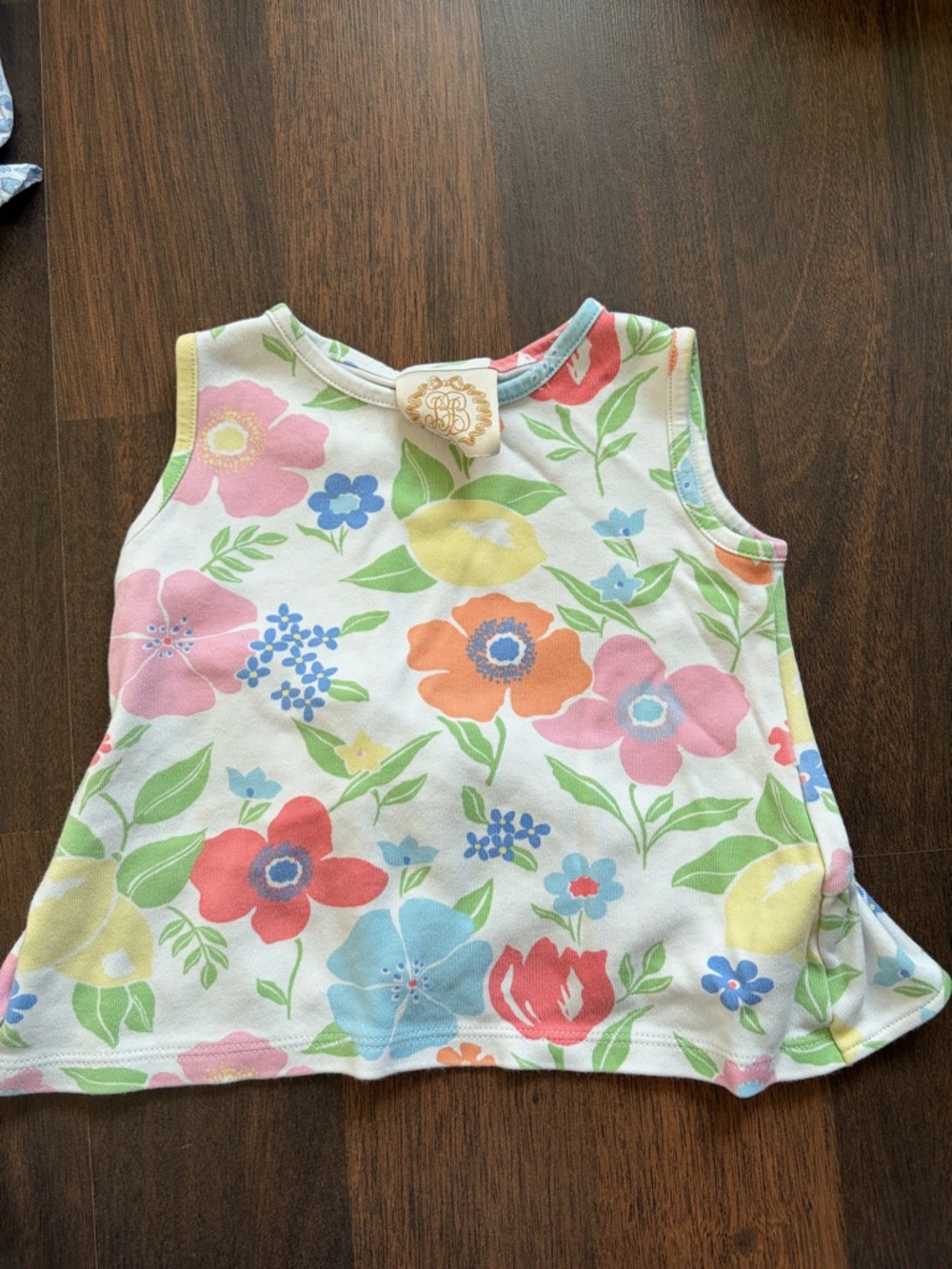 Girls Floral Tank Top - Multicolor